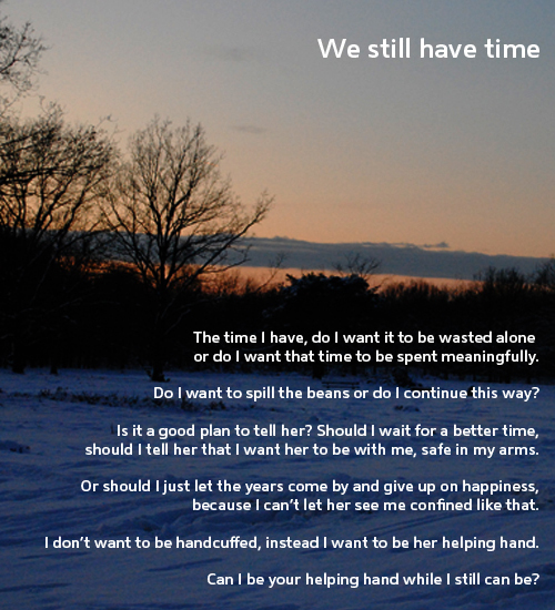 We still have time